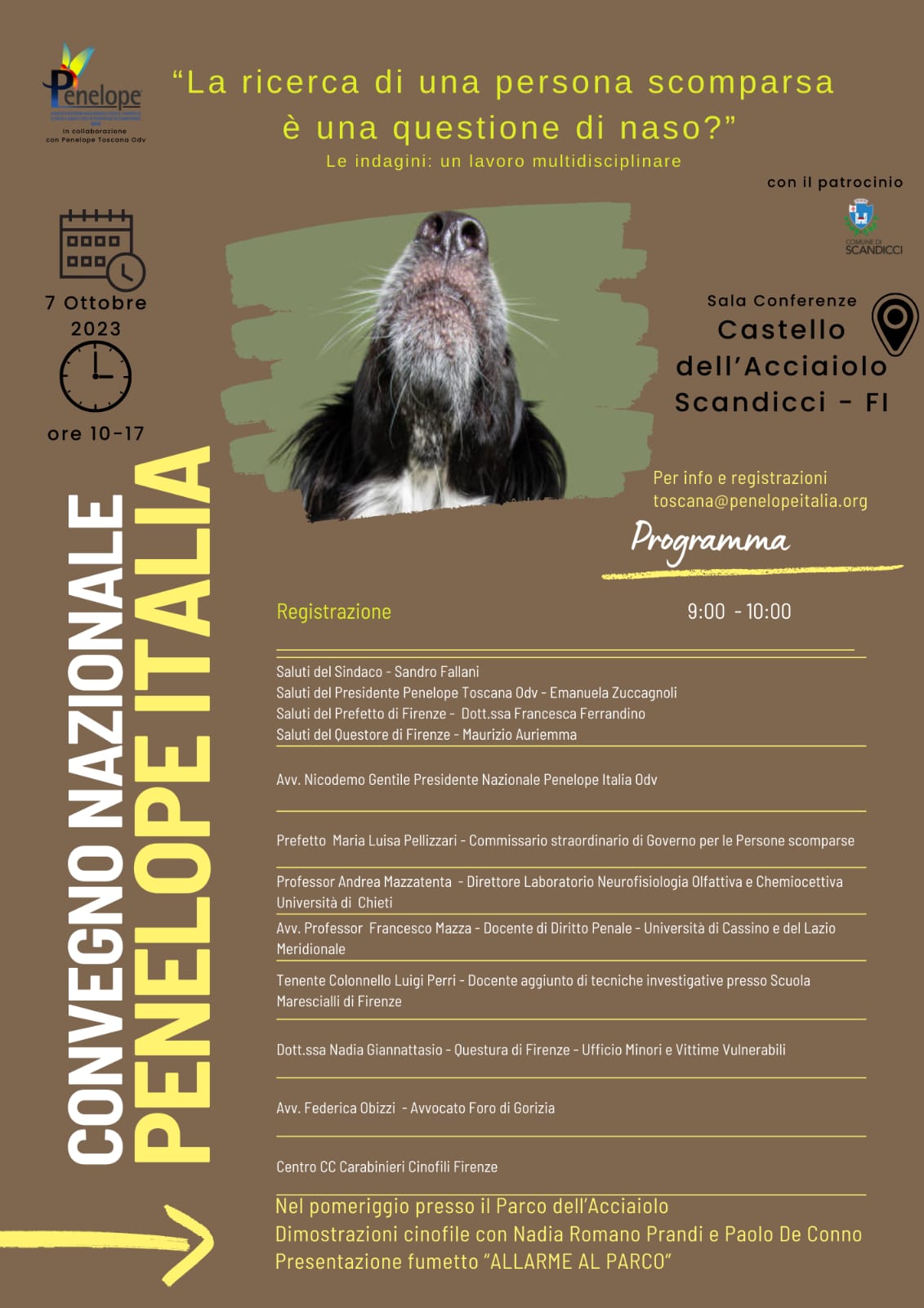 Convegno a Scandicci  7/10/2023