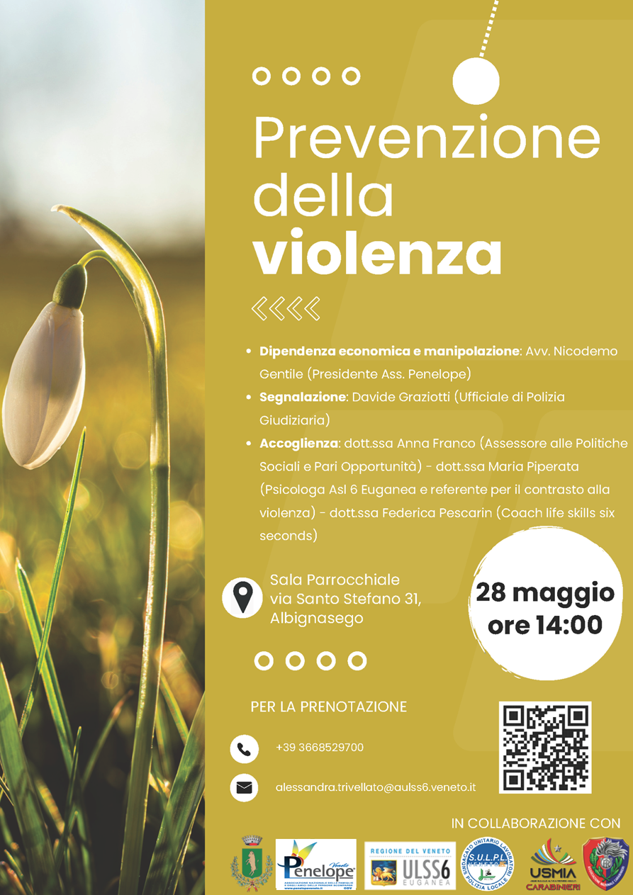 Prevenzione della violenza  28/05/2024