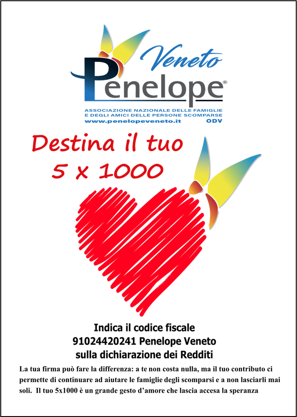 Dona il tuo 5x1000